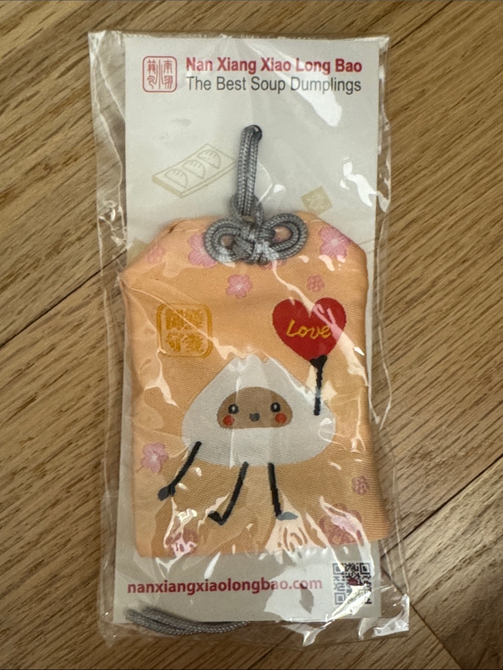 Nan Xiang Peach Dumpling Charm Pouch - Kids Accessory